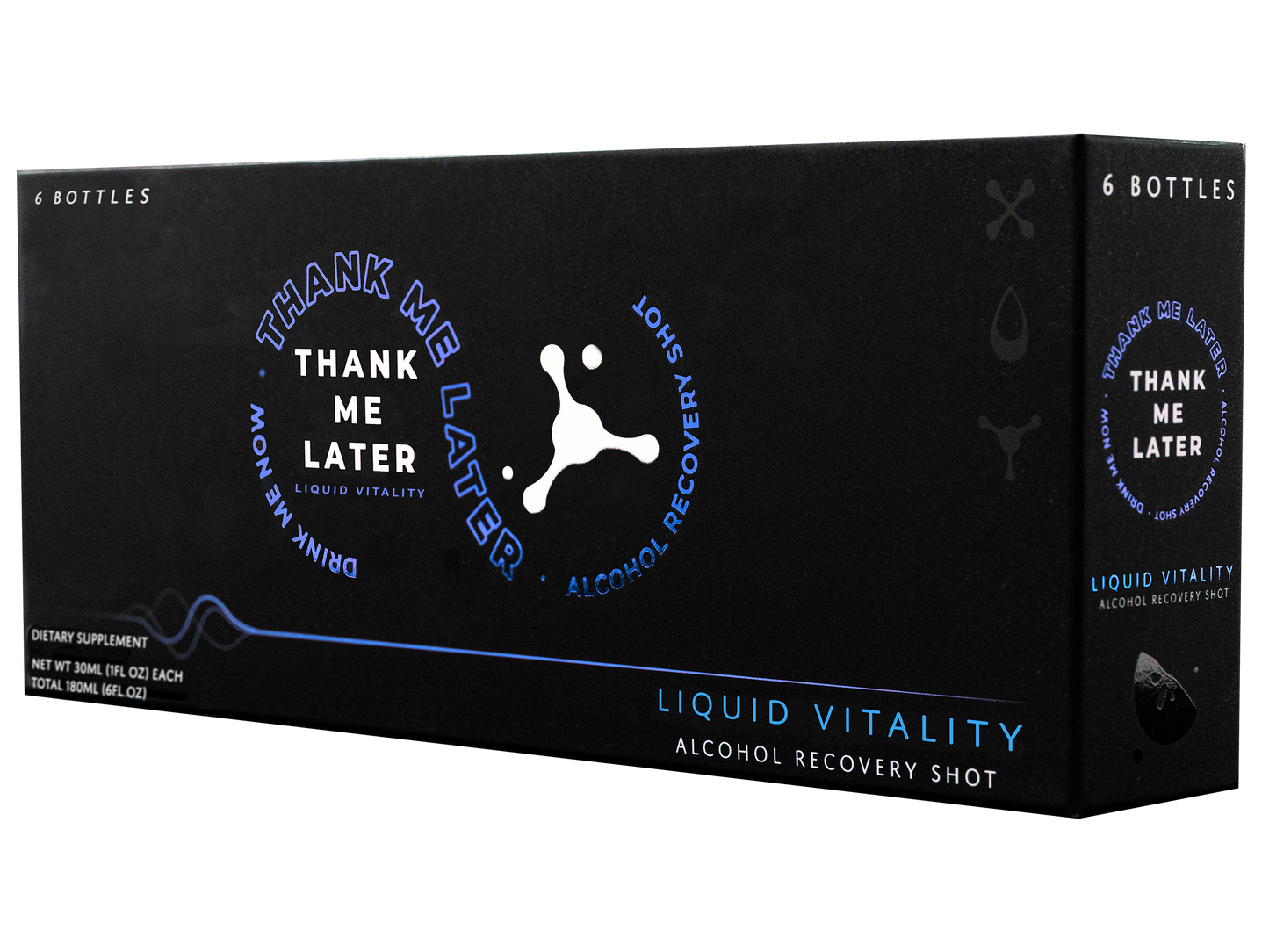 6-Pack - THANK ME LATER - Recovery & Wellness Shot